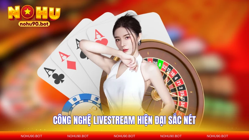 Công nghệ livestream hiện đại sắc nét